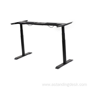 Newest Office Black Adjustable Dual Motor Desk Frame